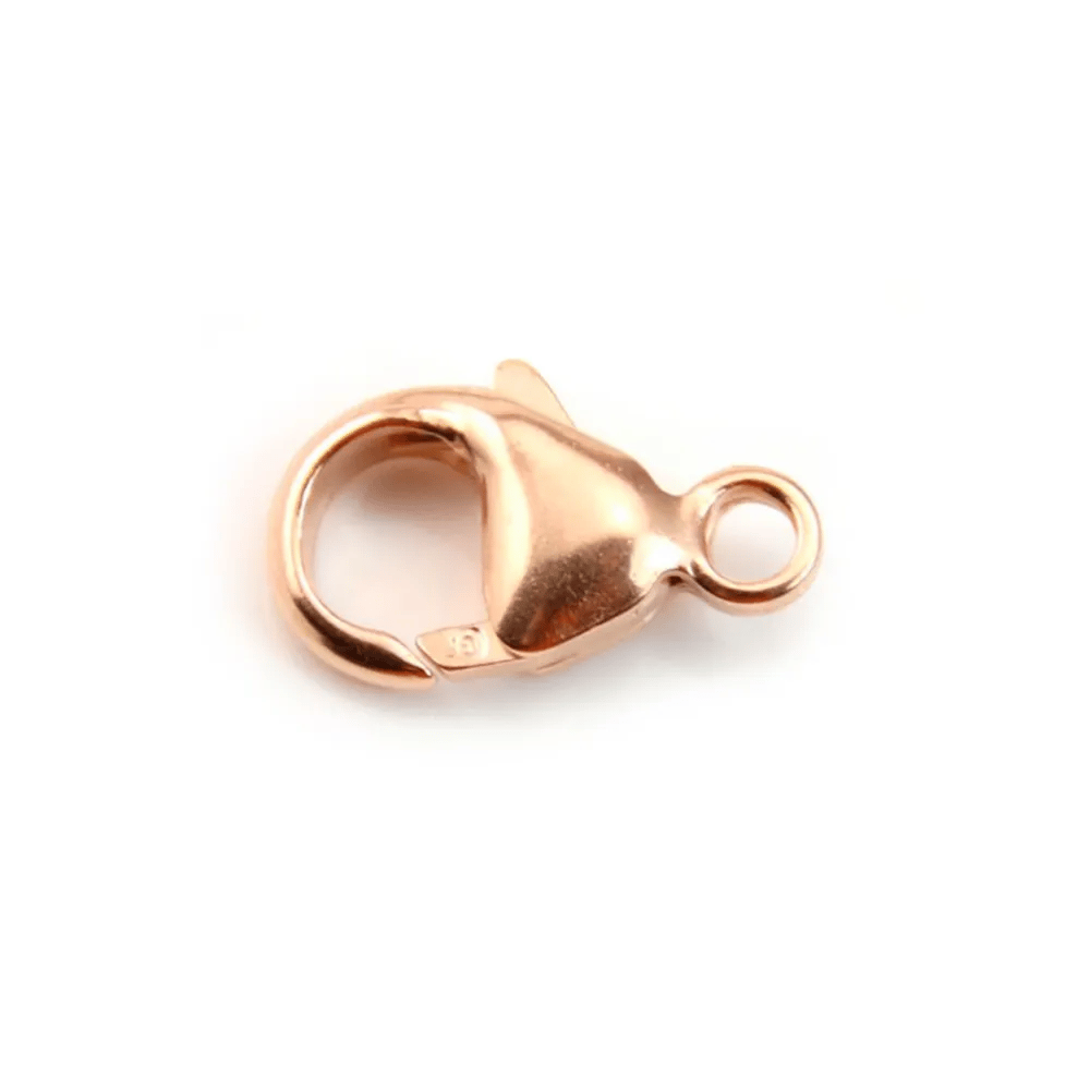 Gold filled rosé 14 carats mousqueton 6x11.5mm x 1pc