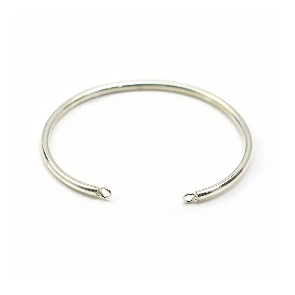Bracelet réglable, en argent 925, 62 * 56mm x 1pc