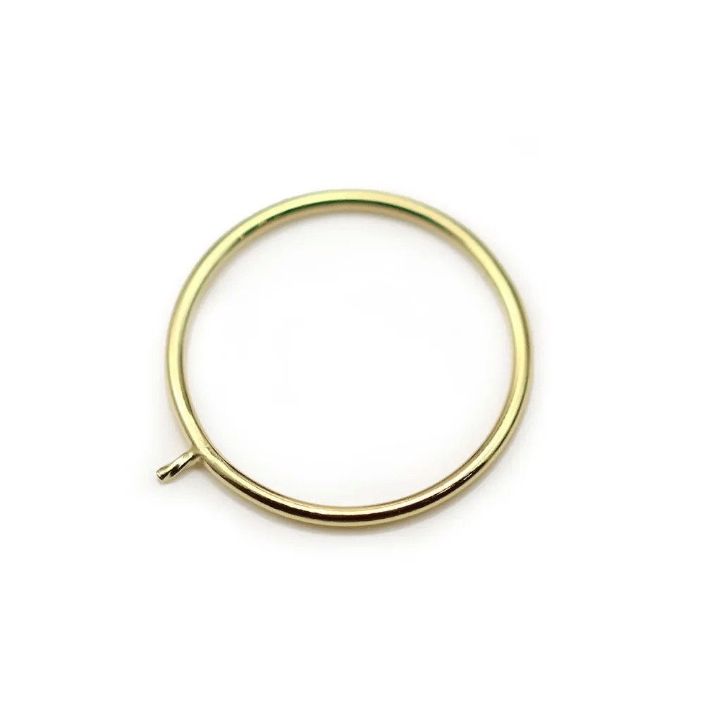 Ring in 14k gold filled, with a 0.6mm rod x 1pc