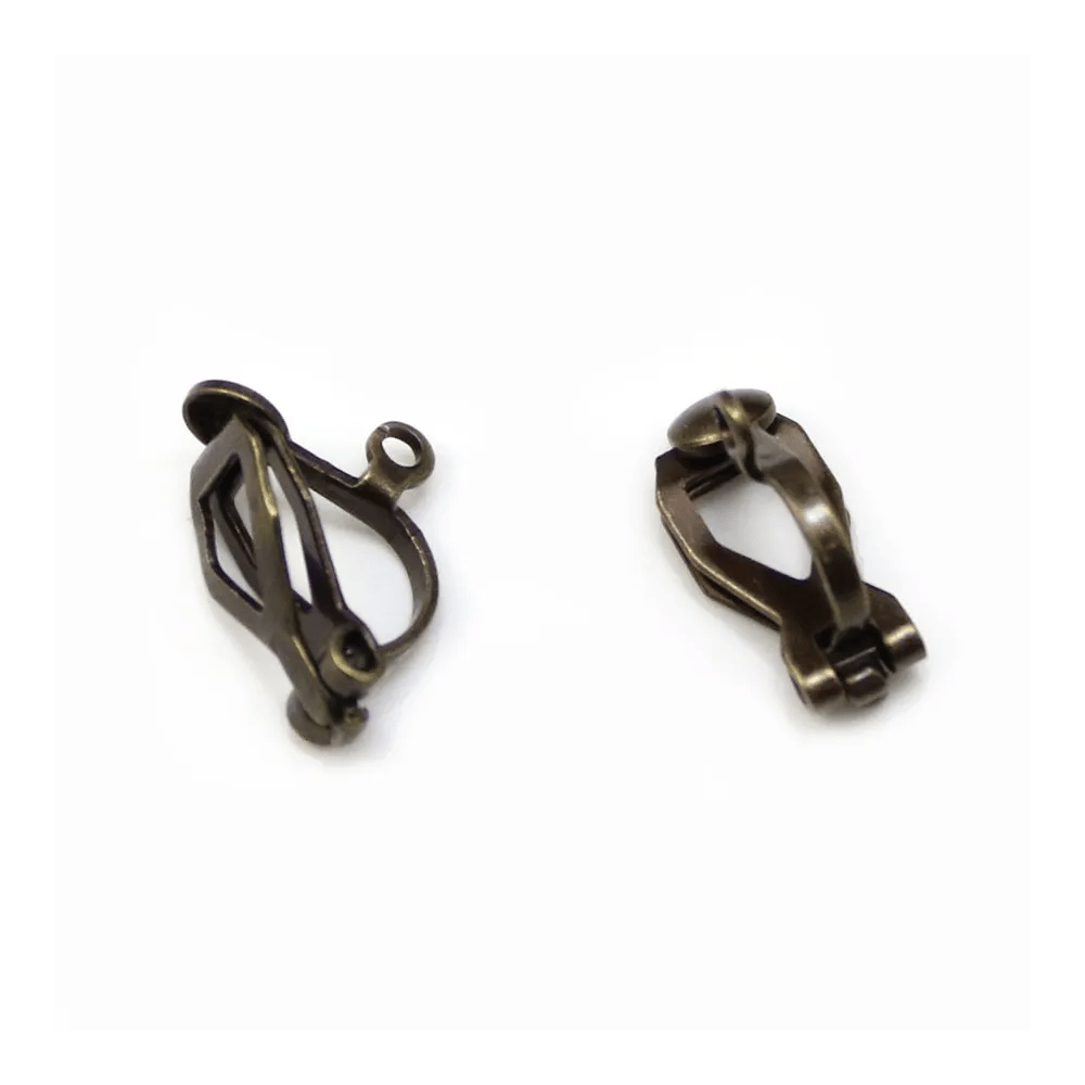 Clip support bronze 6x14mm x 10pcs