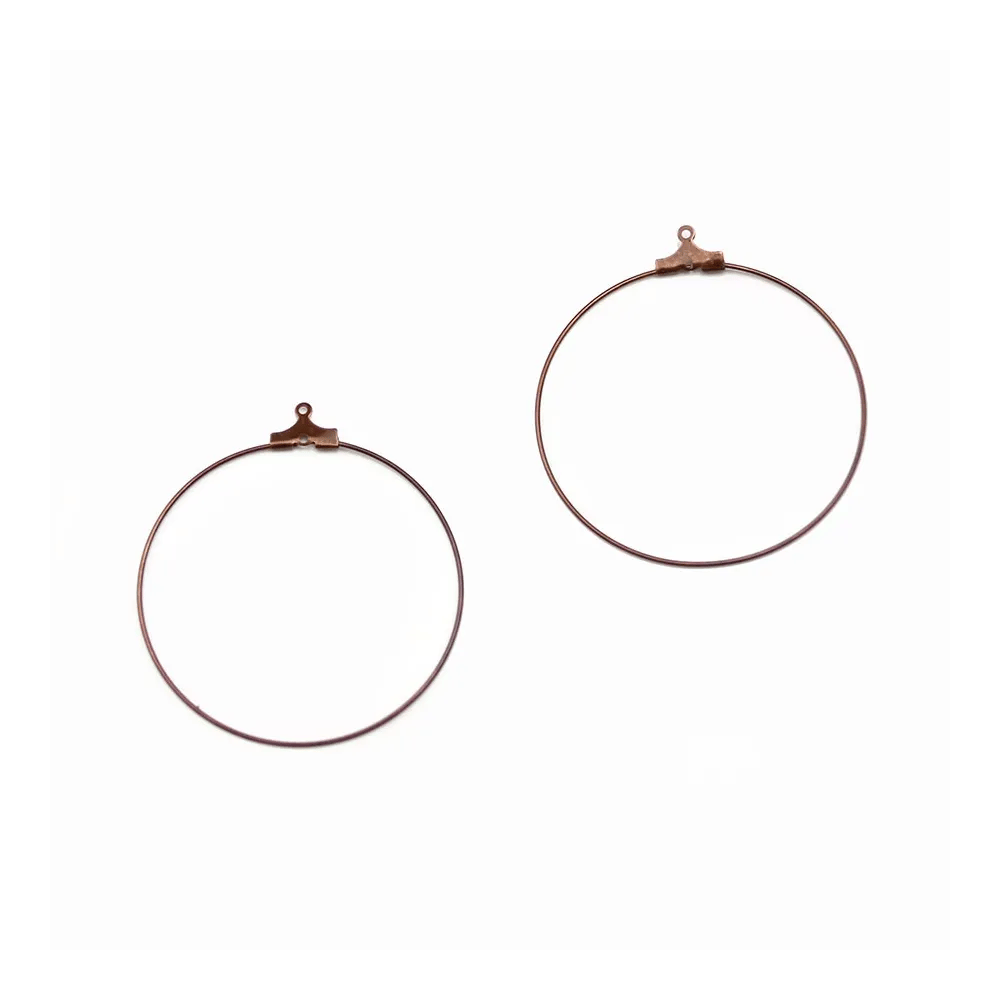 Earring Chandelier gold tone 50mm x 20pcs