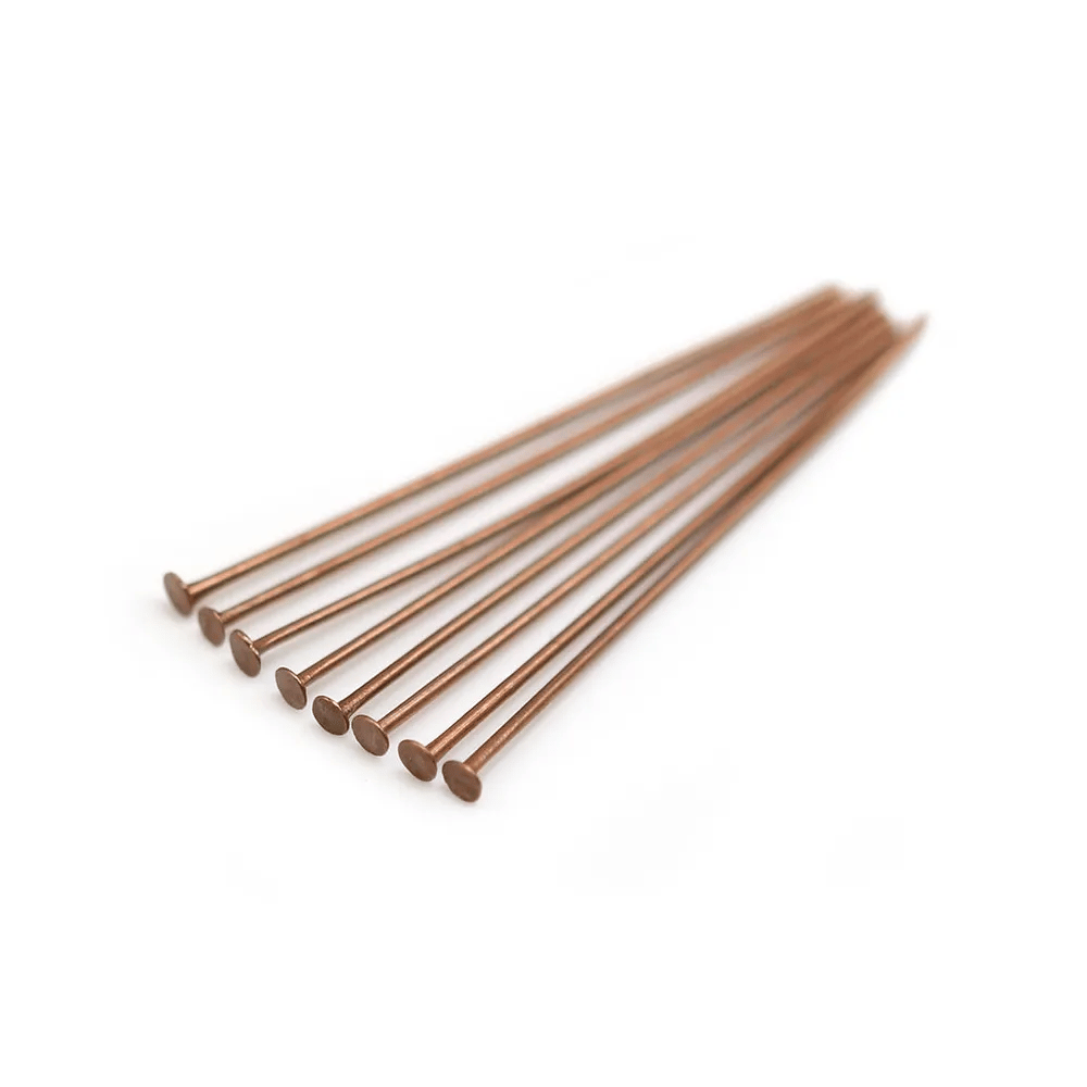 Clou en métal, avec en finition une "tête" plate, 0.6 * 30mm x 200pcs