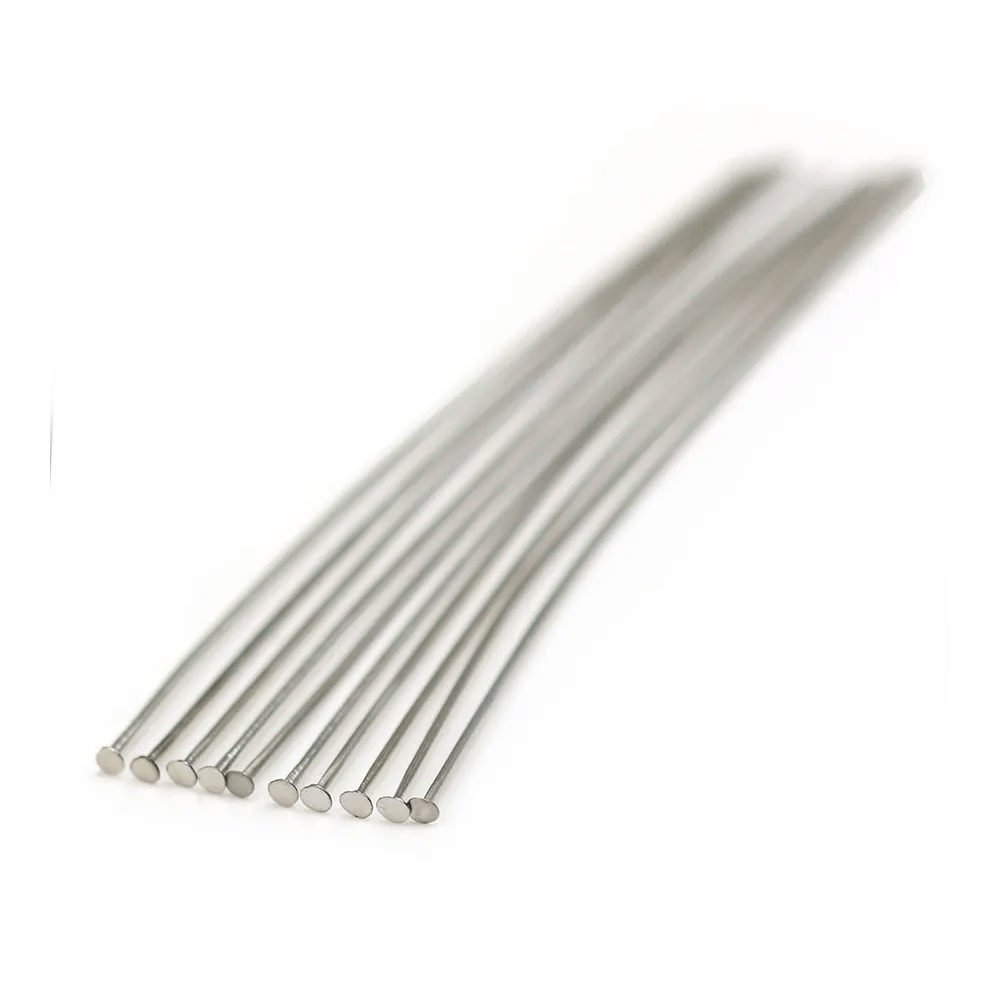Clou en métal, avec en finition une "tête" plate, 0.6 * 60mm x 200pcs