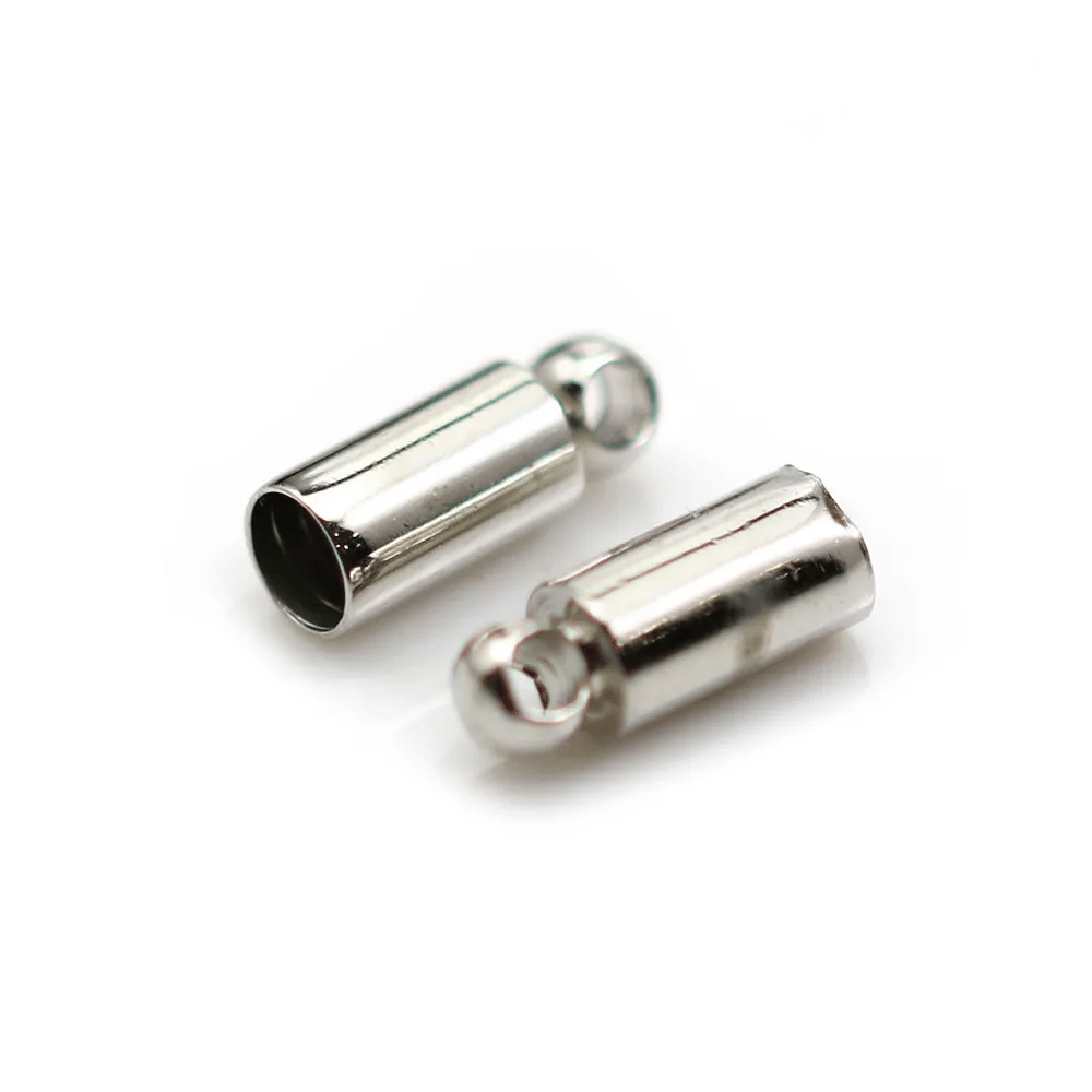 Tips for ribbon of 13mm in raw brass x10pcs