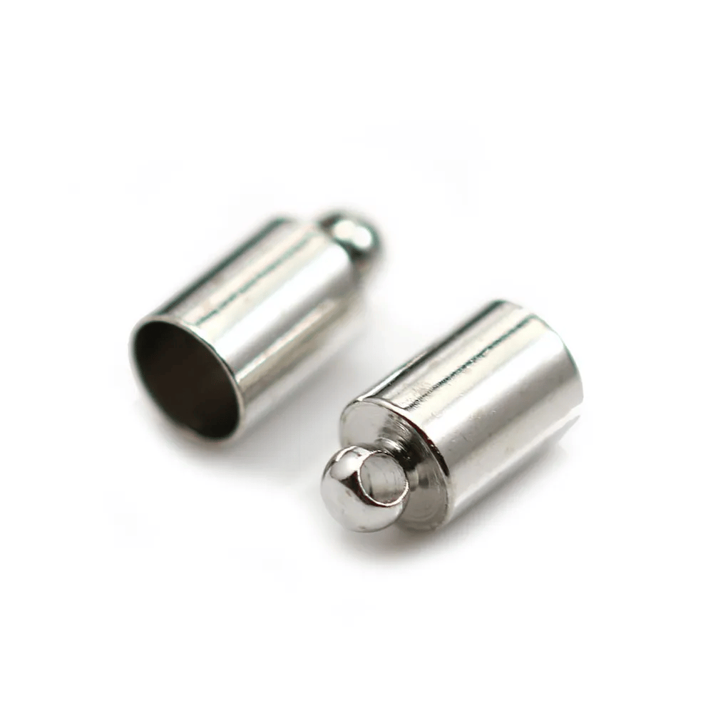 Tips for ribbon of 13mm in raw brass x10pcs
