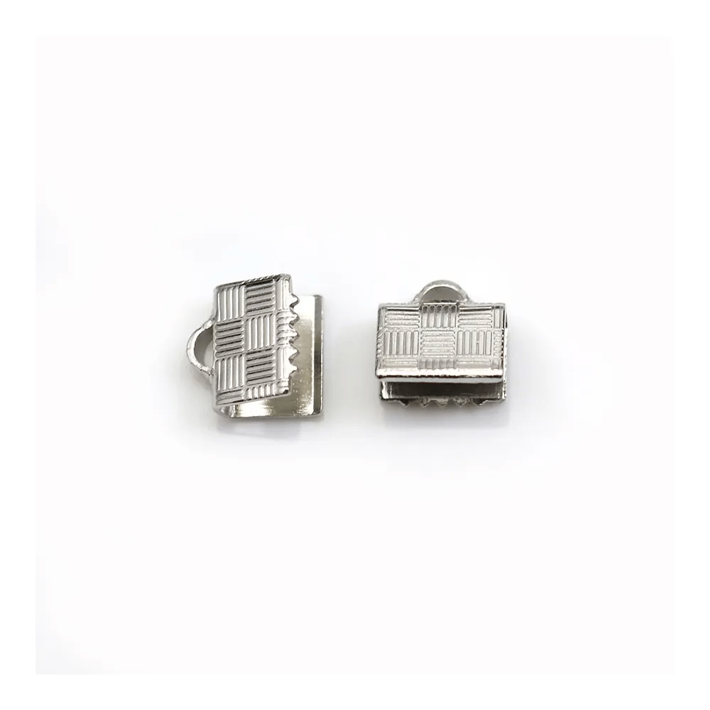 Embouts griffes à serrer décorés 7mm x 20pcs