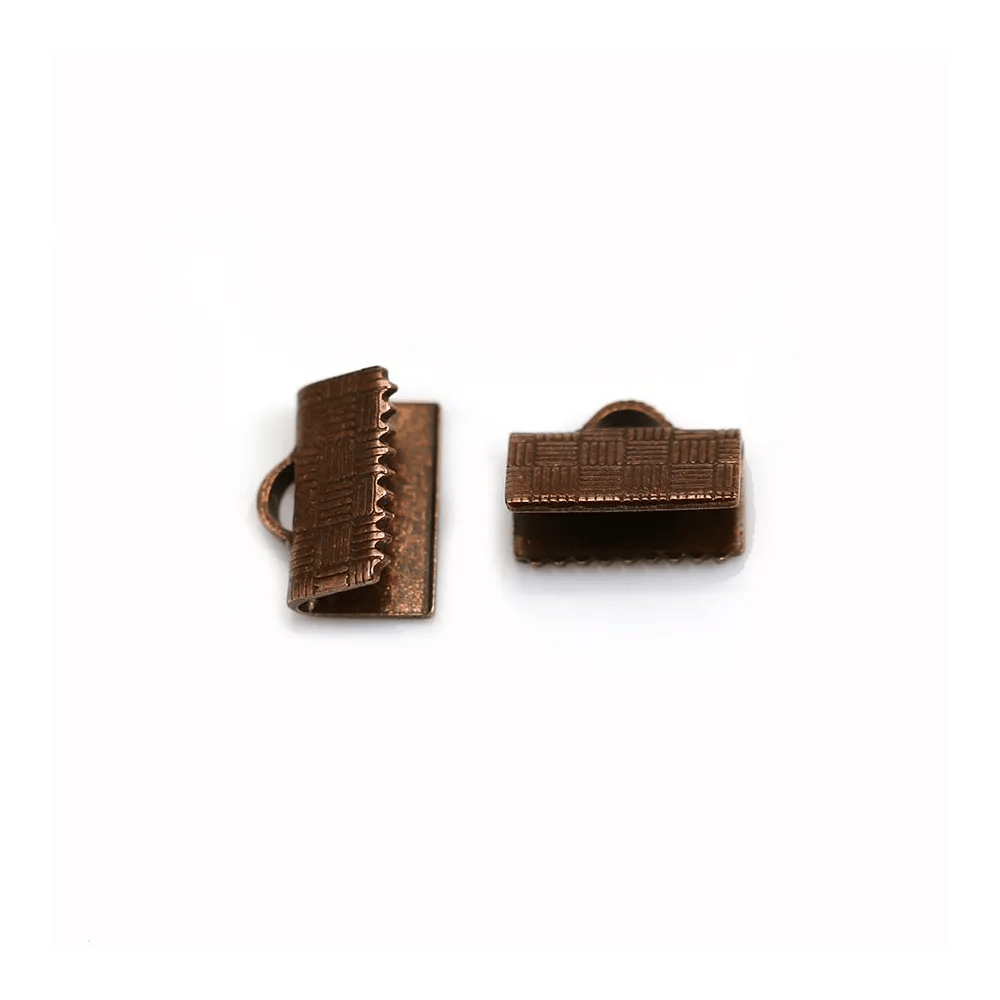 Embouts griffes à serrer décorés  10mm x 20pcs