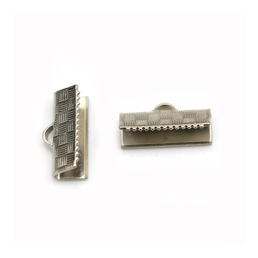 Embouts griffes à serrer décorés 16mm x 20pcs