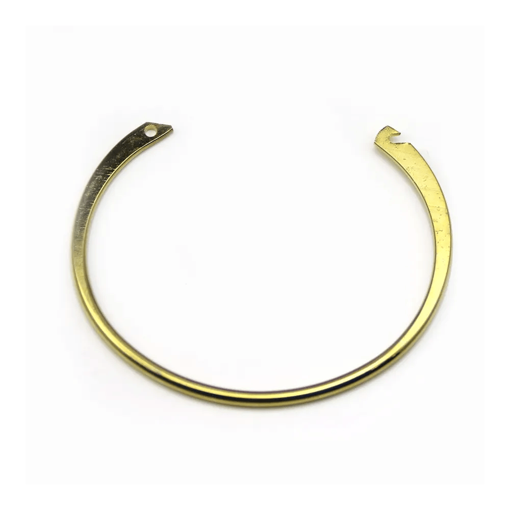 Flexible bangle, in gold-colored, 64mm x 1pc