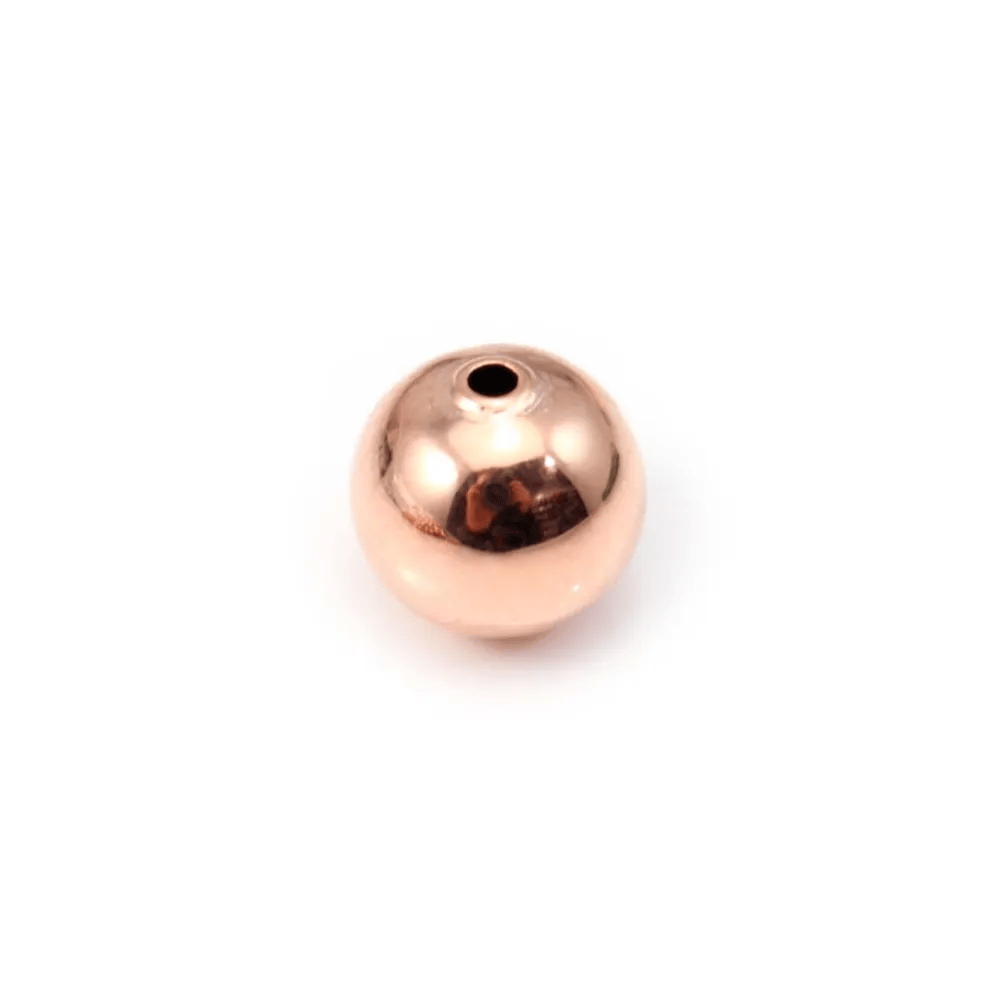  ball by "flash" Gold pink on brass 1.5x6mm x 10pcs
