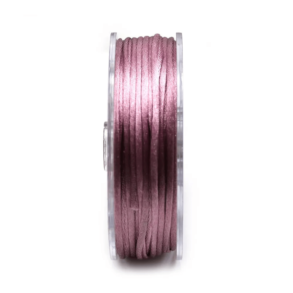 Cordon queue de rat rose foncé 2mm x 25m