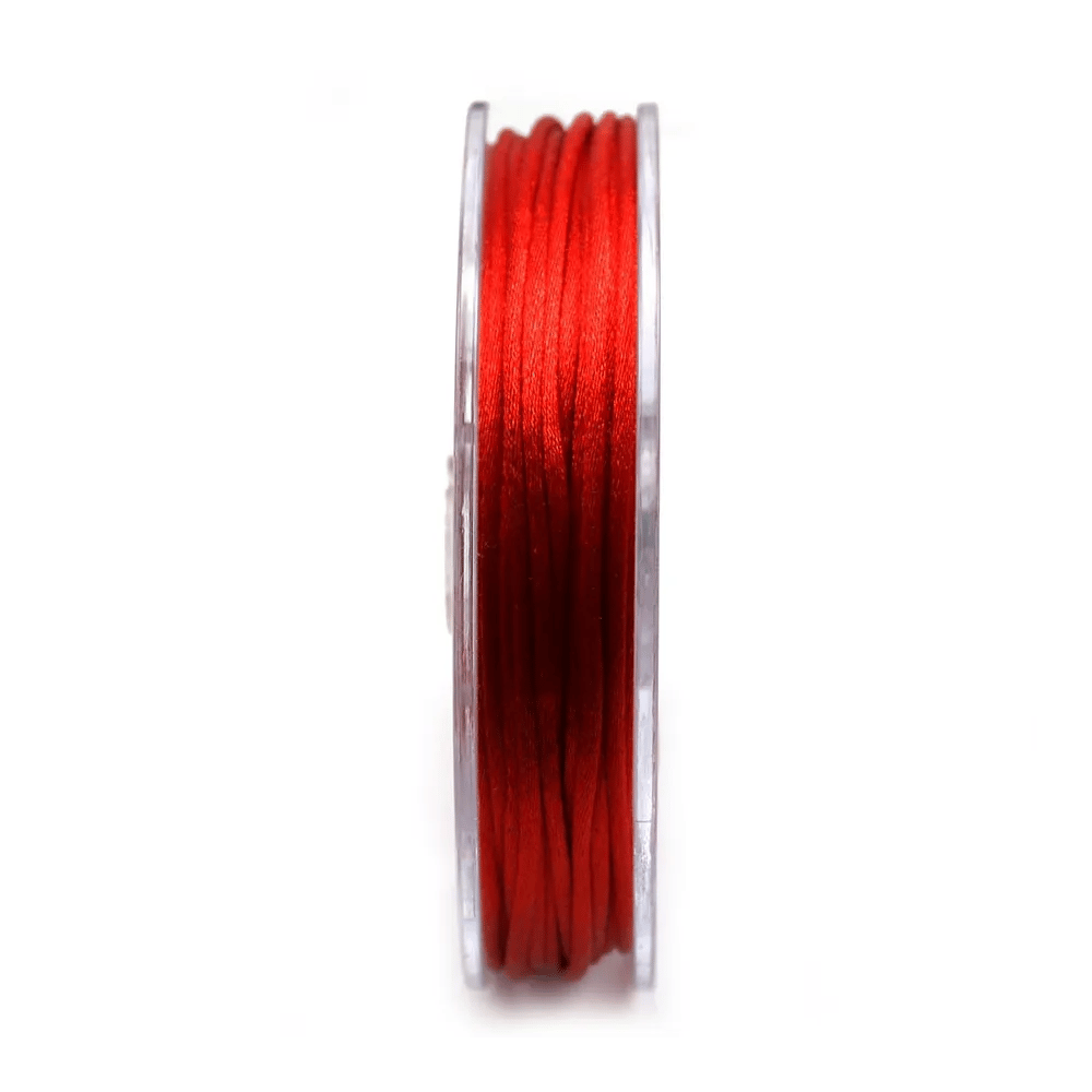 Cordon queue de rat rouge 2mm x 25m