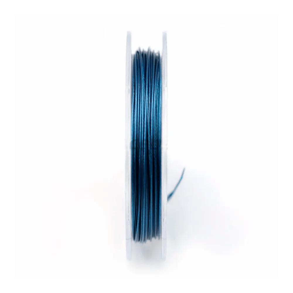 Fil cablé 7 brins bleu 0.45mm x 10 m