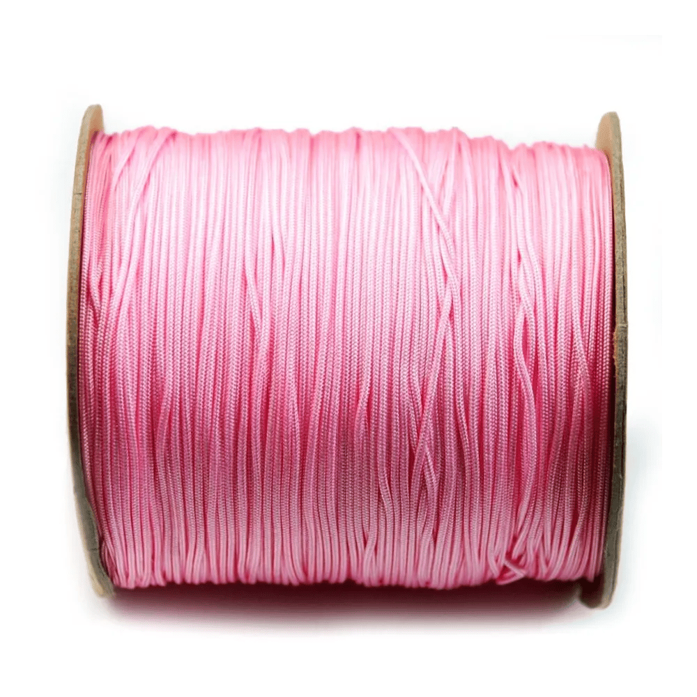 Fil polyester rose 1 mm x 2 m