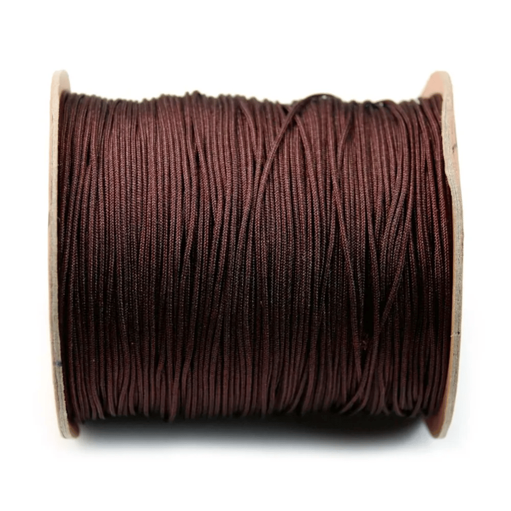 Fil polyester marron 1 mm x 2 m