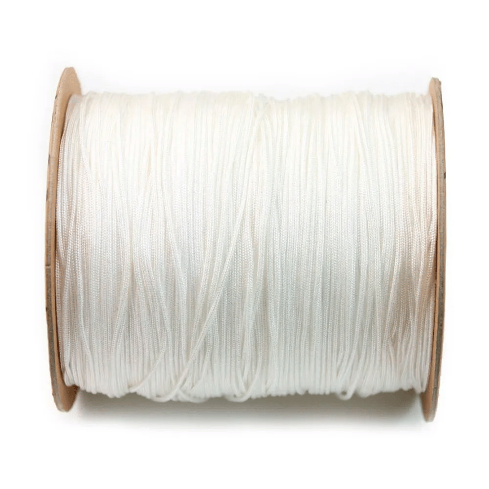 Fil polyester Blanc 1 mm x 2 m
