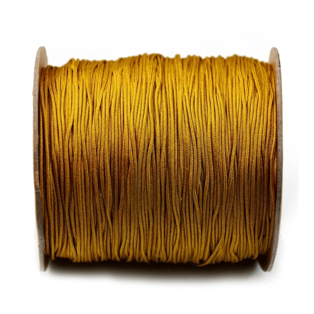 Fil polyester dore 1 mm x 2 m