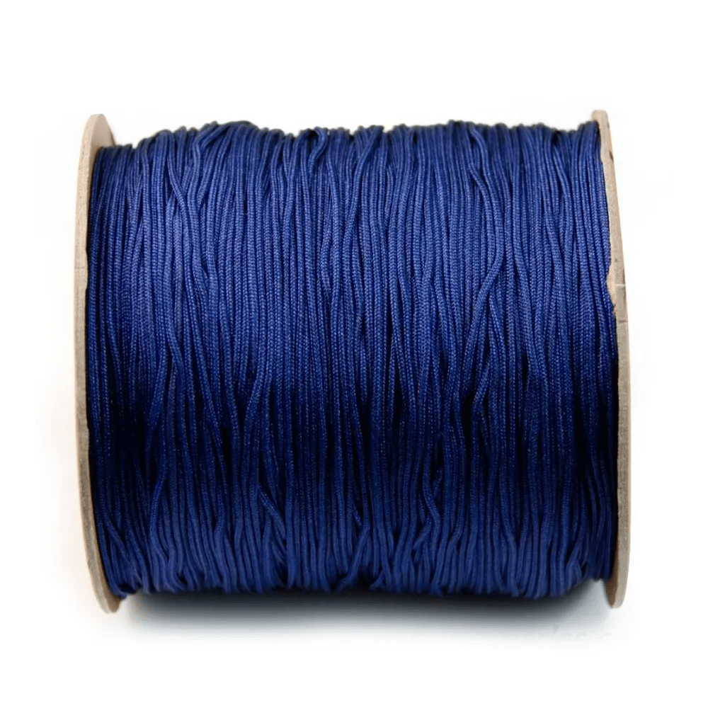 Fil polyester bleu marine 1mm x 250 m