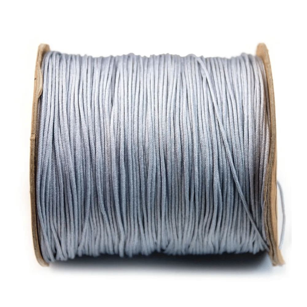 Fil polyester grise claire 1mm x 250 m