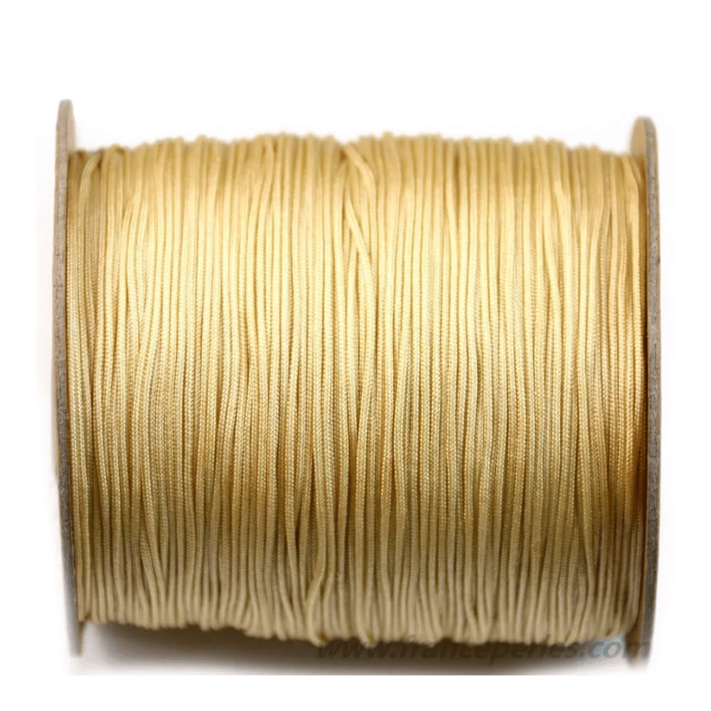 Fil polyester beige 1mm x 250 m