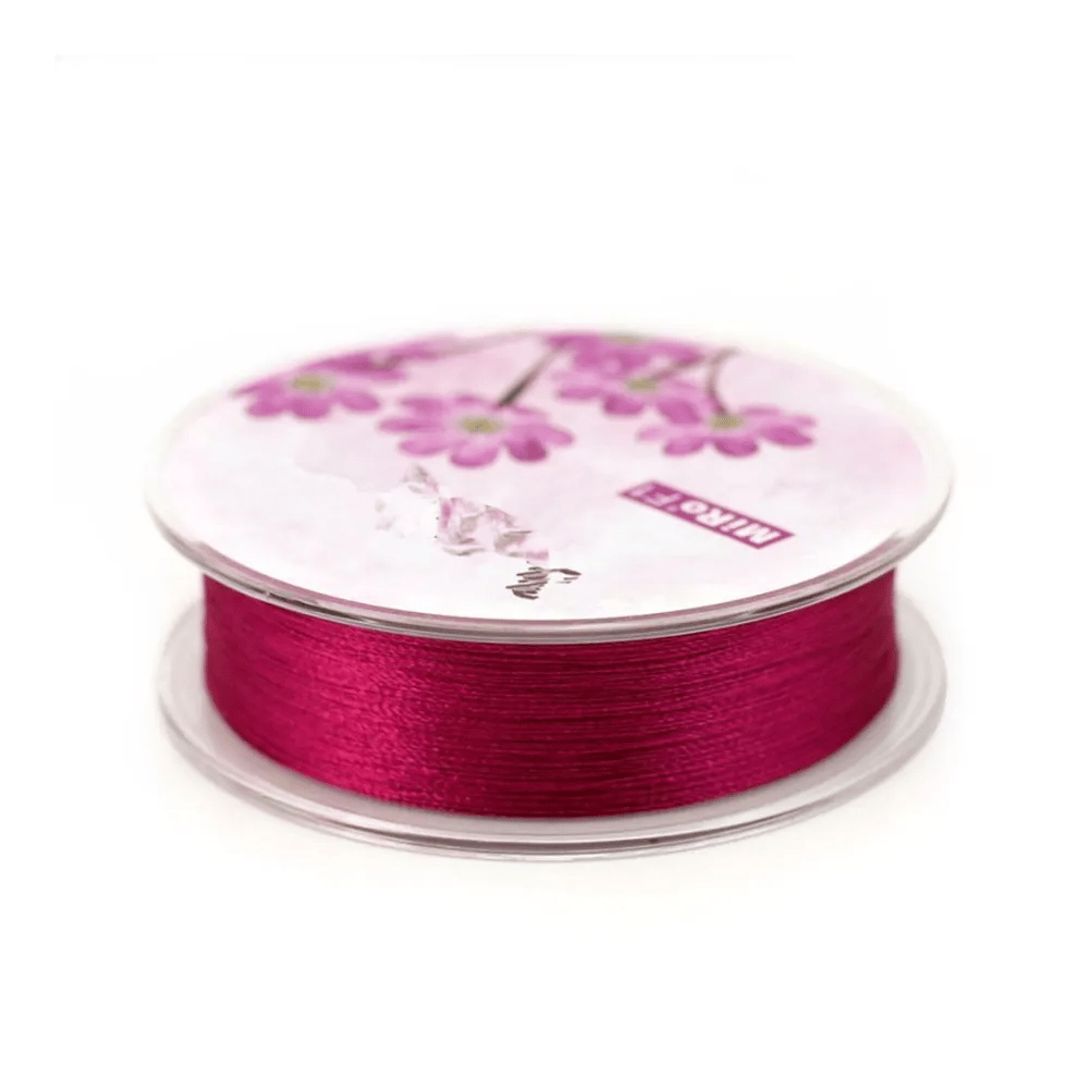 Fil polyester cerise 0.3 mm x 300m