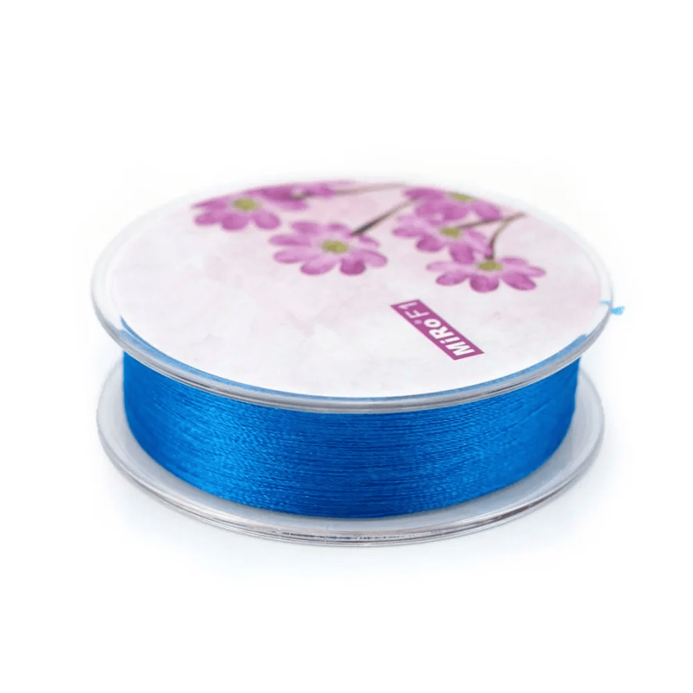 Fil polyester bleu roi 0.3 mm x 300m