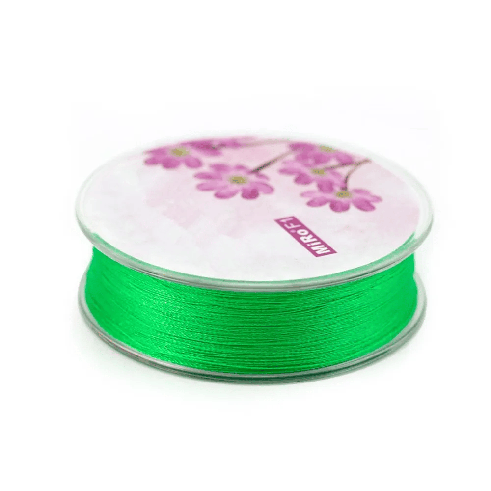 Fil polyester vert pomme 0.3 mm x 300m