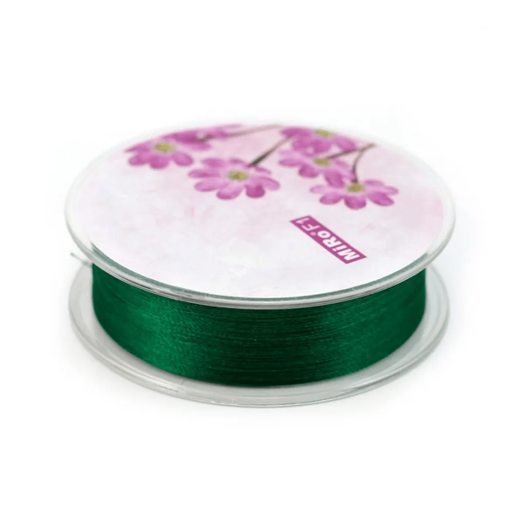 Fil polyester vert malachite 0.3 mm x 300m