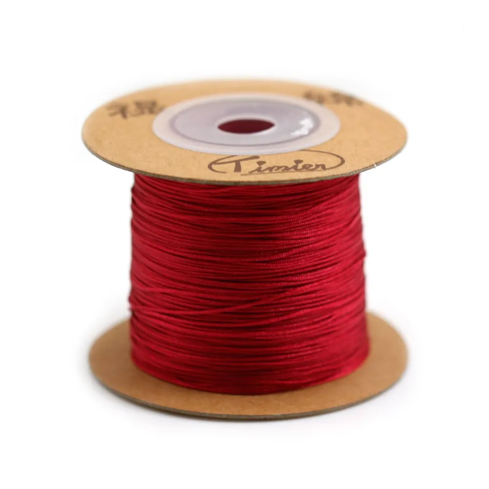 Fil polyester fraise écrasée 0.5 mm x 180 m