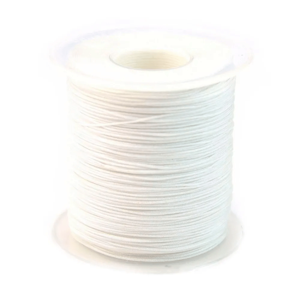 Fil polyester Blanc 0.5mm x 180 m