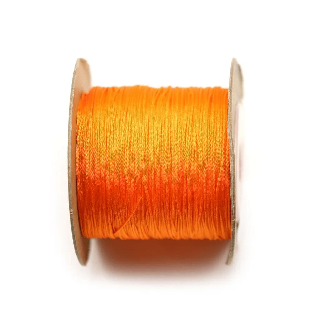 Fil jade 0.5mm orange x 180m