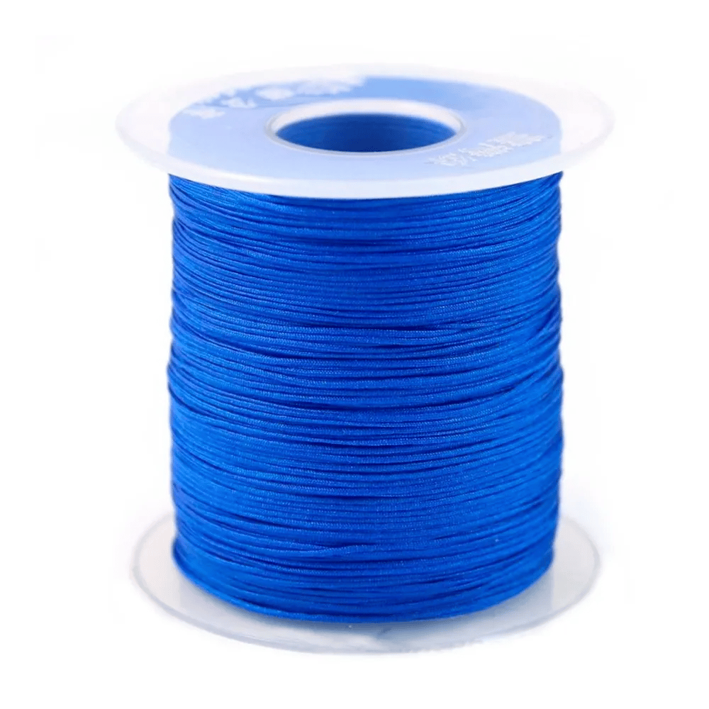 Fil polyester bleu saphir 0.5 mm x 5 m