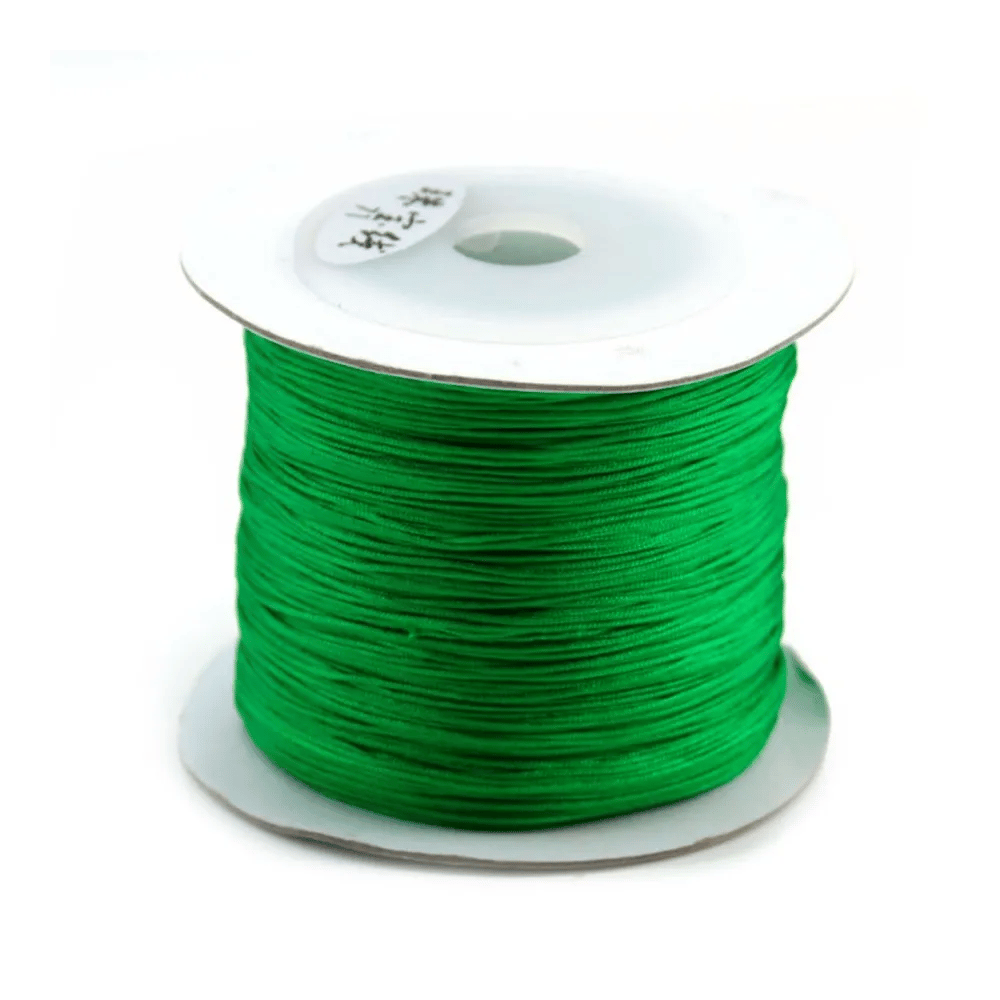 Fil polyester vert malachite 0.5 mm x 180 m