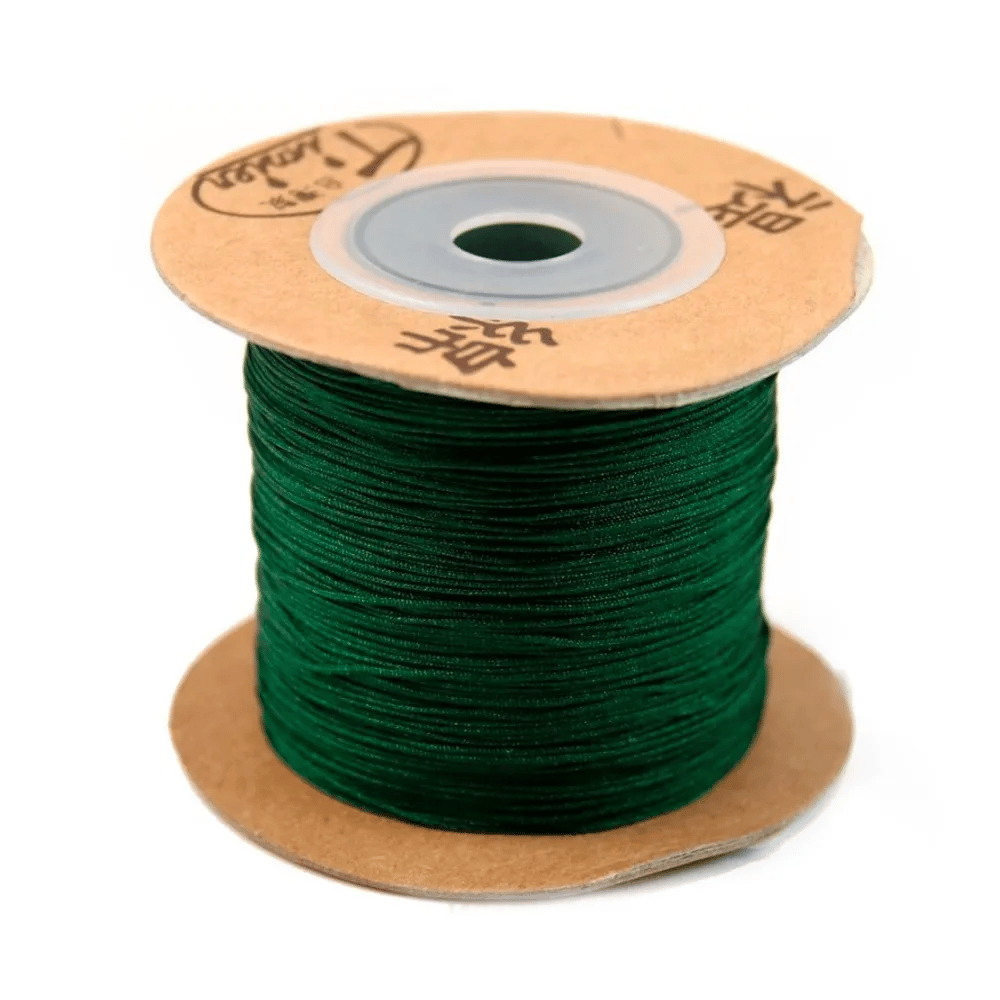 Fil polyester vert impérial 0.5 mm x 180 m