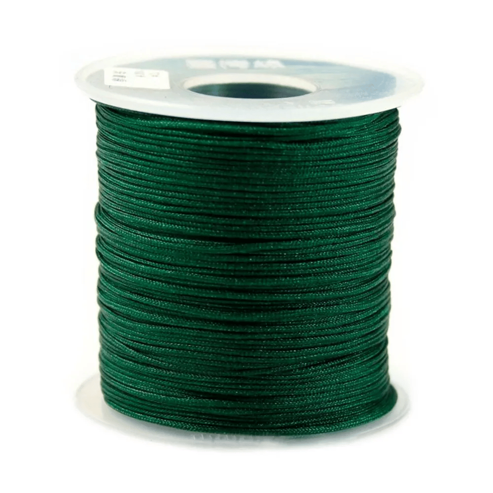 Green Thread polyester 0.8mm x 100 m