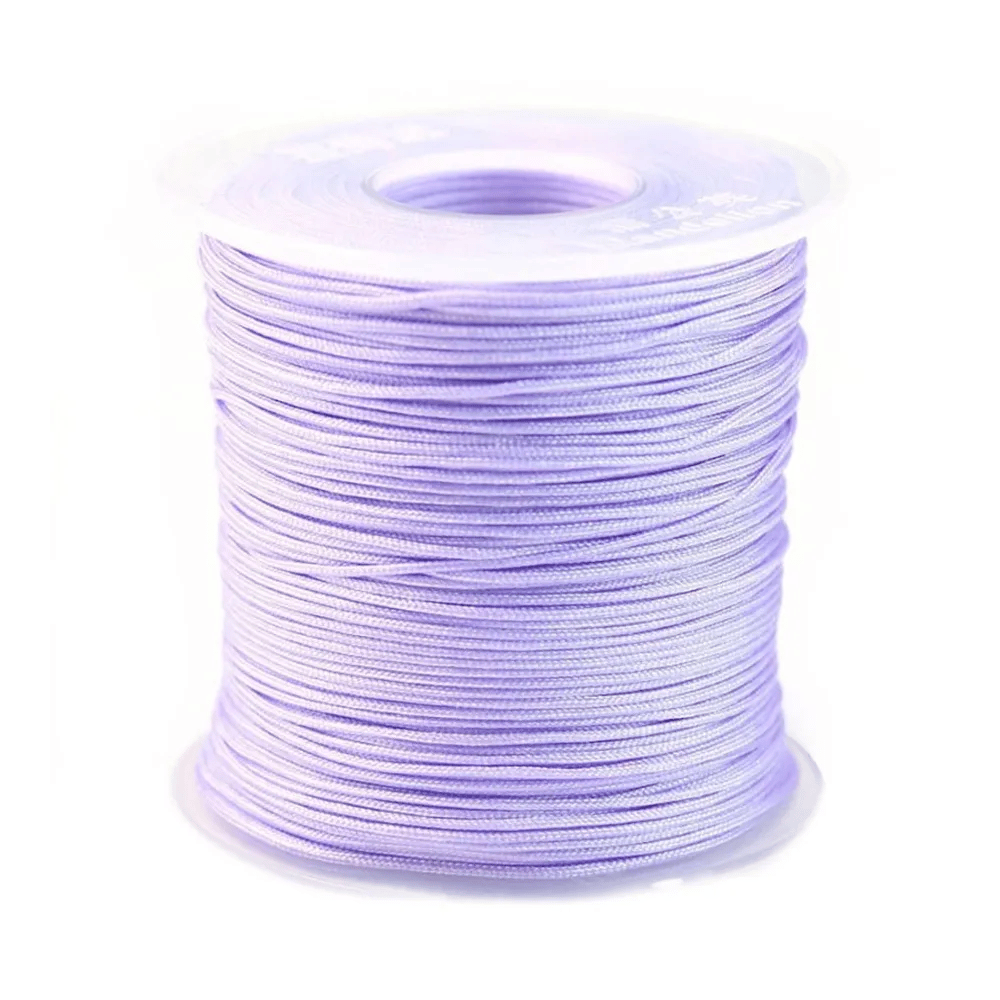 Purple-lilac thread polyester 0.8mm x 5 m