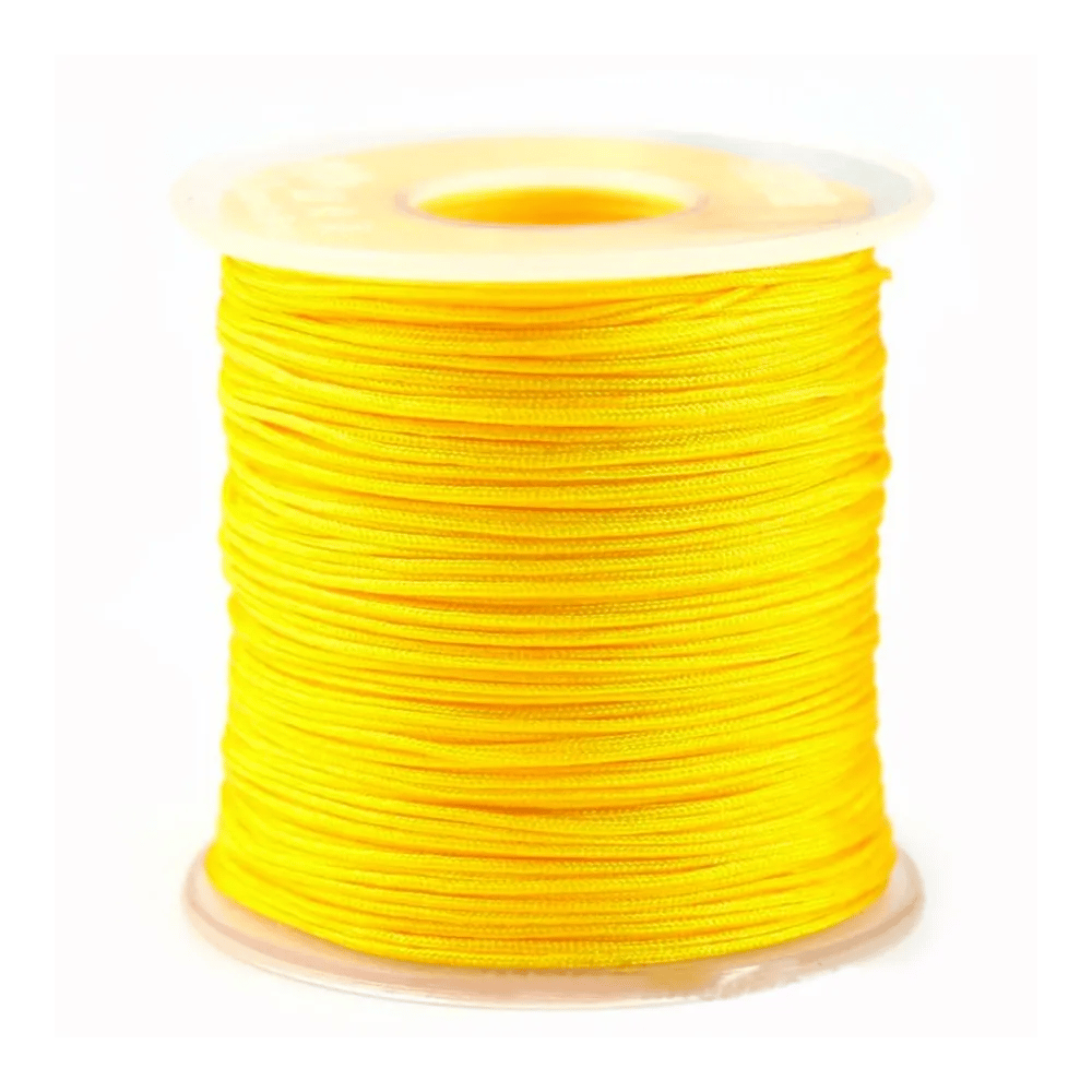 Fil polyester Jaune 0.8 mm x 5 m