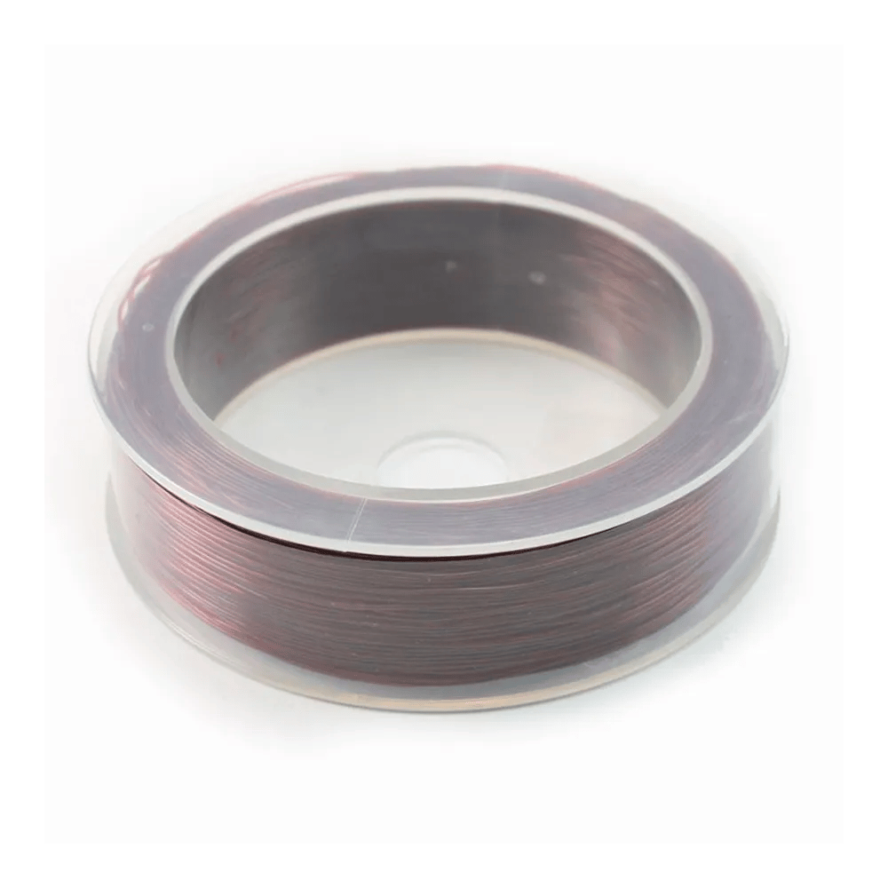Fil élastique marron, 0.5mm x 100m
