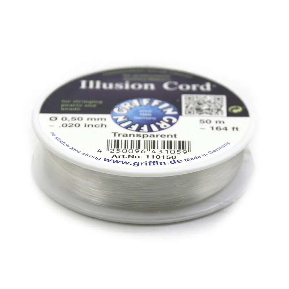Griffin transparent nylon thread 0.5mm X50m