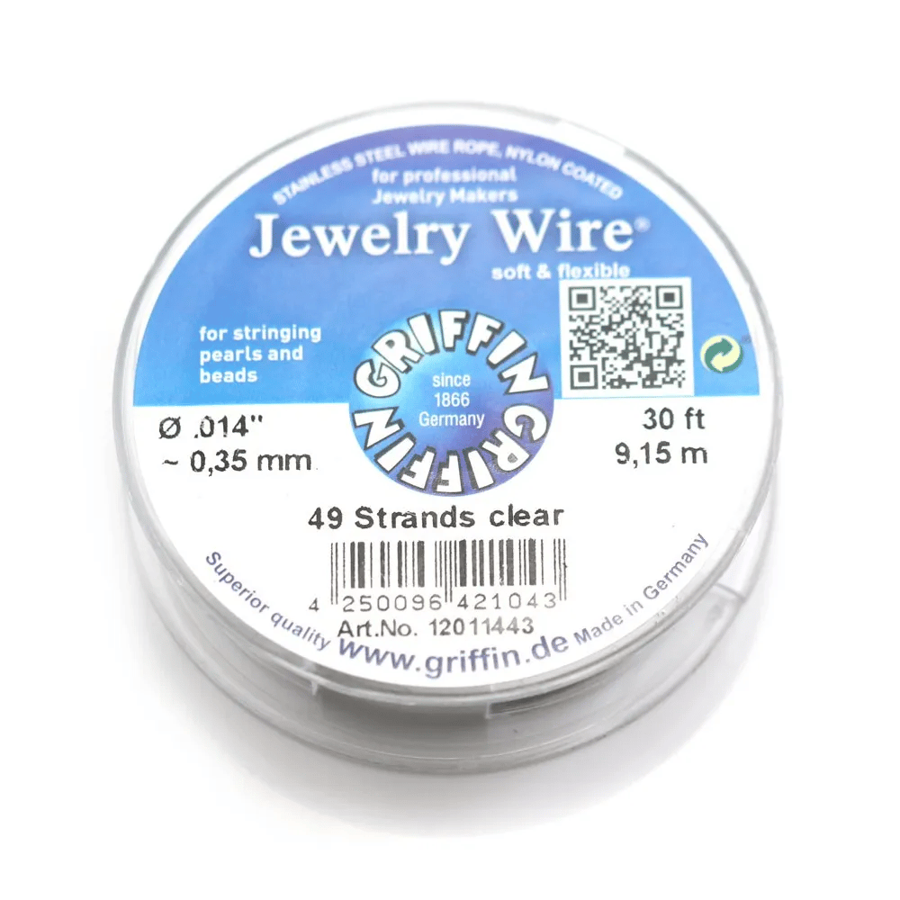 Stringing wire 49 Strand soft flexible 0.35mm x 9.15m