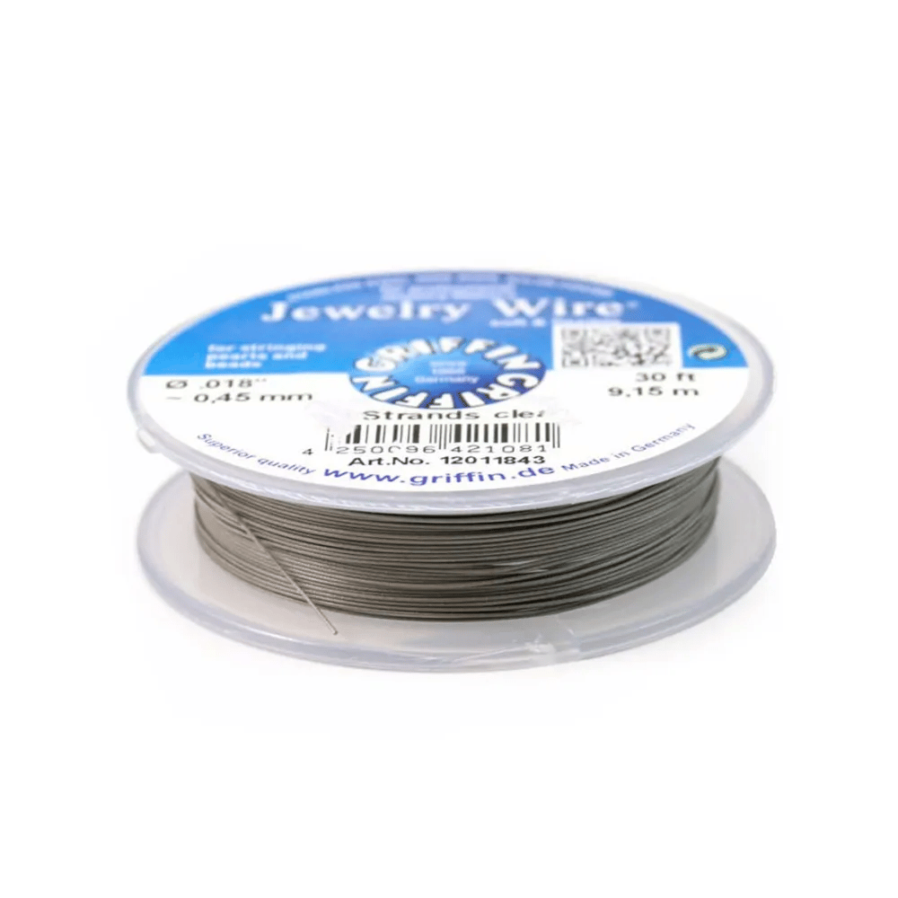 Fil cablé 49 brins gainé nylon 0.45mm x 9.15m
