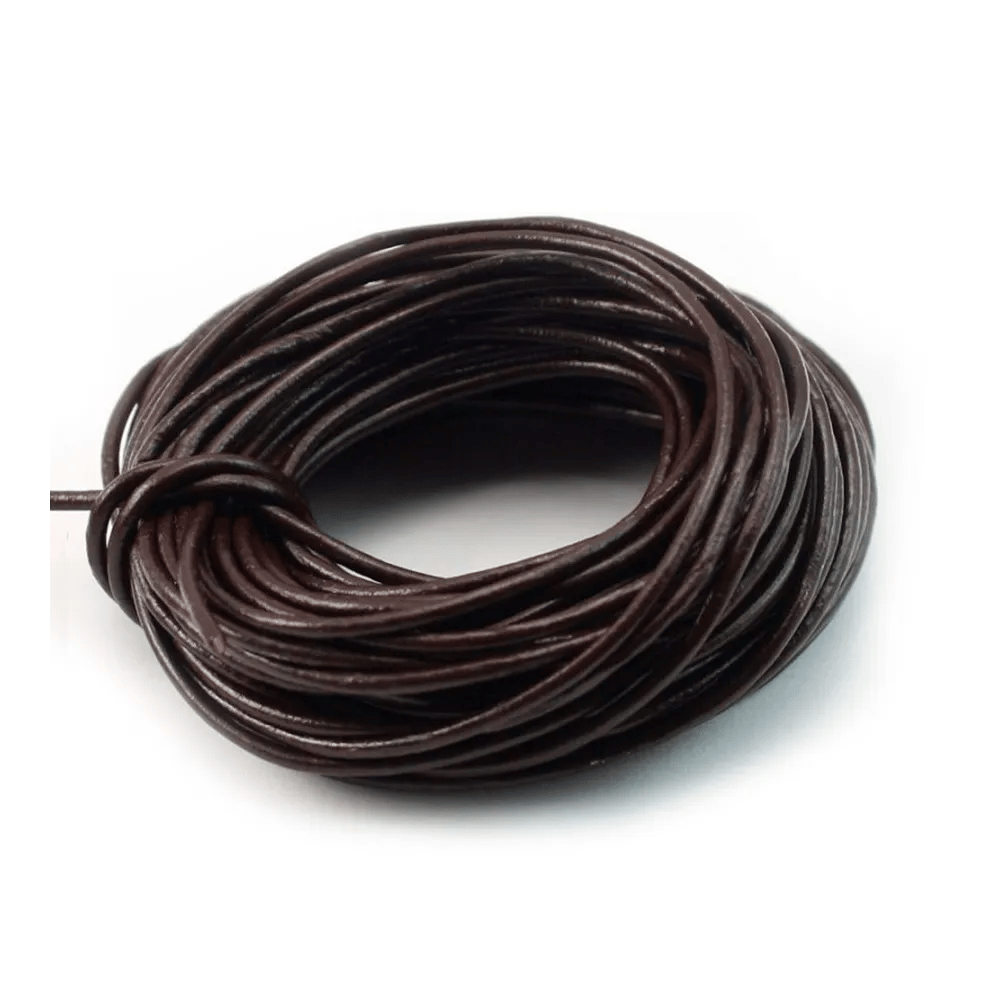 Fil leather  brown 1.0mm x 1m