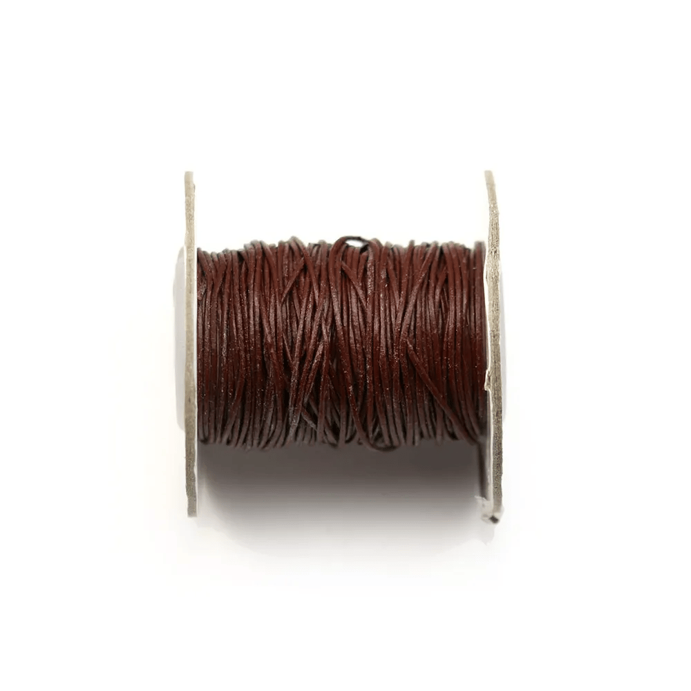 Fil leather chocolate 1.0mm x 1m