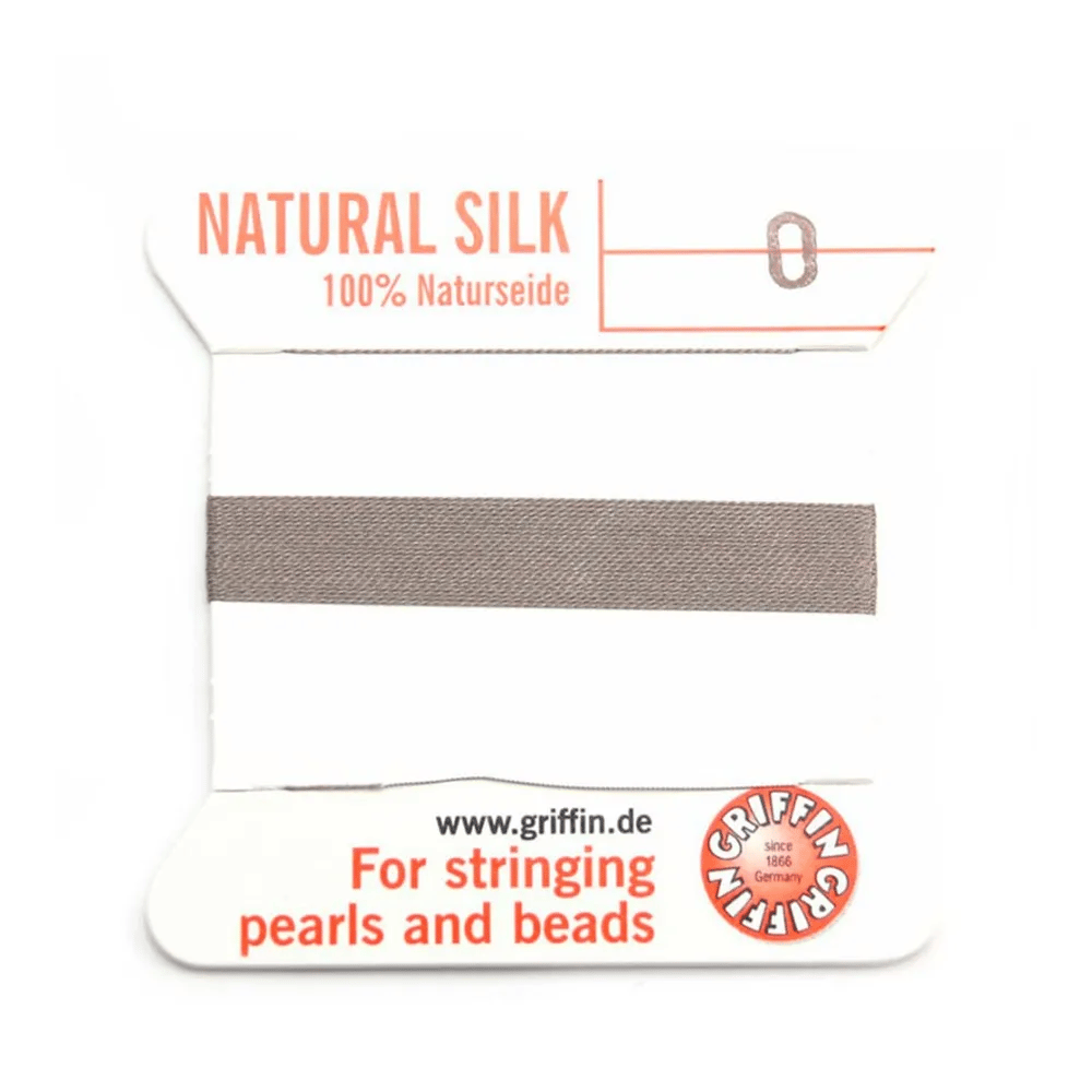 Fil du soie 0.3mm gris x 2m