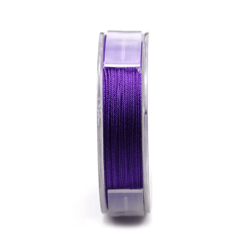 Fil de soie 0.42mm rose x 40m