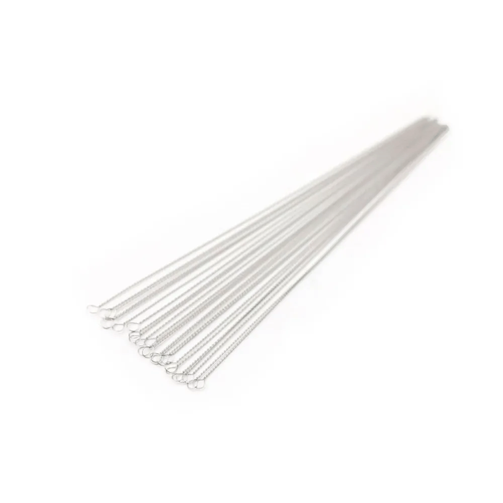 Aiguille torsadée pour perles 0.36 x 96mm x 5pcs