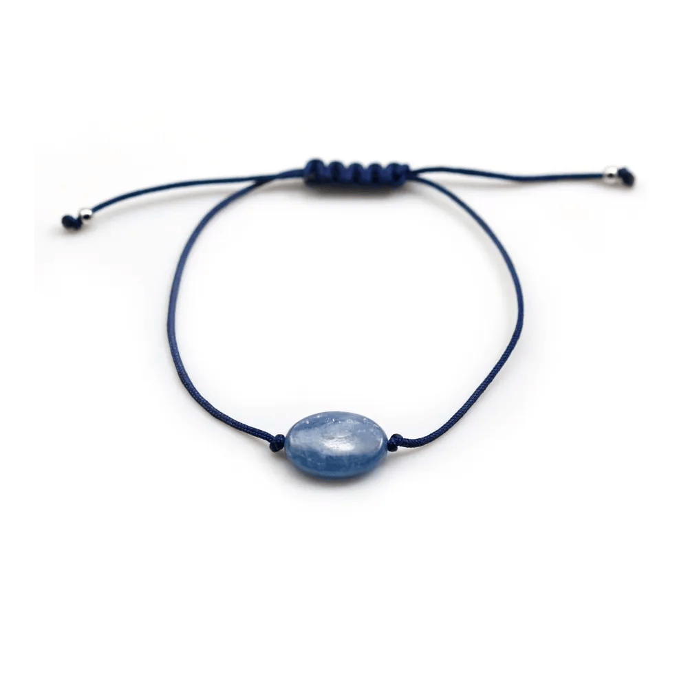 Bracelet cordon kyanite