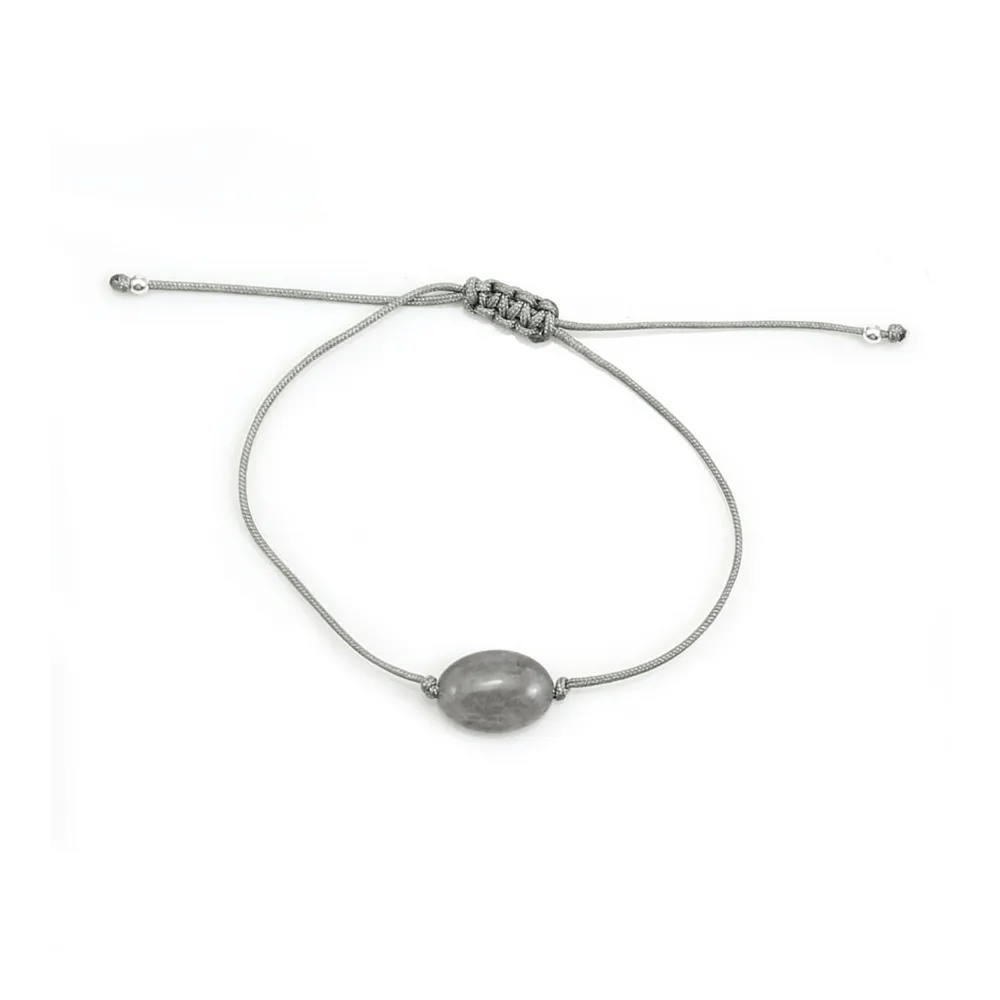 Bracelet cordon Labradorite