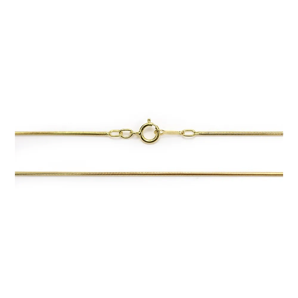 Chaine Gold Filled  SERPENTINE 45cmX1.0mm x 1pc