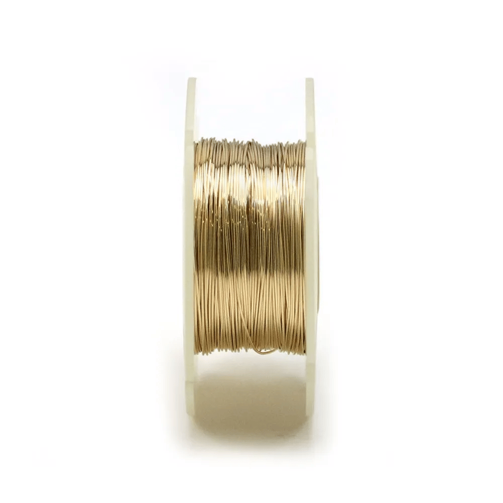 Fil semi-dur en gold filled 14 carat 0.40mm x 1m